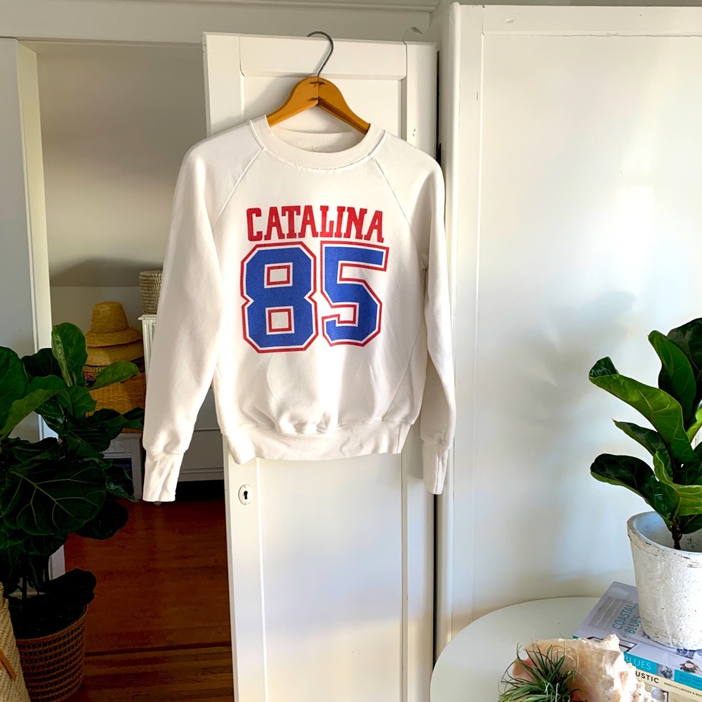 NSF white NWOT Catalina 85 lightweight sweatshirt size small